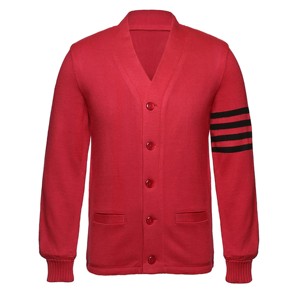 OEM Custom Vintage Fashion Varsity Sweater-Doux, chaud et idéal pour les tenues décontractées et un usage quotidien - Product Image 4