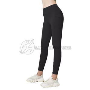Ropa deportiva ligera para mujer, conjuntos de mallas de Yoga para Fitness, pantalones de secado rápido transpirables de cintura media con patrón sólido elástico en cuatro direcciones - Product Image 6