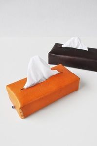 Porta Cajas de Pañuelos de Cuero, Moderno Dispensador de Toallas de Papel Decorativo para Baño, Auto, Oficina, Decoración del Hogar - Product Image 5