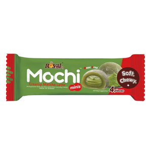 Mochi Matcha Latte Famille Royale en gros, 180g, carton de 48 unités, sans gluten, sans colorants artificiels, pour les détaillants - Product Image 2