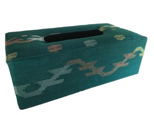 Porte-serviettes en jute multifonctionnel durable et écologique fait à la main couverture de boîte à mouchoirs décor de table naturel pour bureau à domicile Bangladesh - Product Image 5