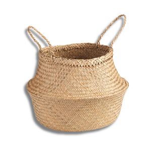 PANIERS DE VENTRE EN GRASSE DE MER naturels de qualité supérieure, parfaits pour les fruits, les légumes et l'organisateur de blanchisserie à usages multiples - Product Image 1