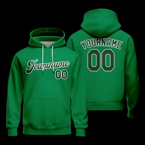 Fabricante logotipo personalizado hombres alta calidad poliéster grueso pulóver con capucha al por mayor de gran tamaño hombres sudaderas con capucha - Product Image 5
