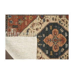 Handwoven Luxury Wool <b>Boho</b> Runner <b>Rug</b> Earthy Elegance with Plush Pile Height Modern Geometric Pattern Bringing Nature Indoors - Product Image 1