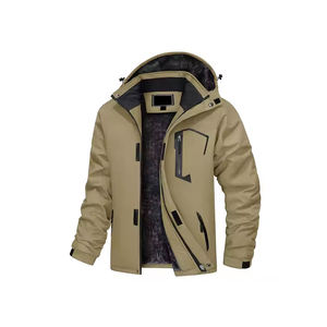 Nouvelle veste Softshell Design personnalisé vêtements de travail d'hiver pour hommes coupe-vent imperméable doublé polaire fermeture éclair veste Soft Shell - Product Image 1