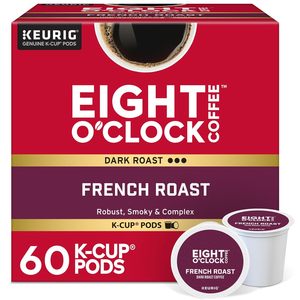 Café Eight O'Clock French Roast, Cápsulas de Café Individuales K-Cup, Tueste Oscuro, 60 Unidades - Product Image 6