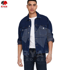 แจ็กเก็ตเดนิมแบบโอเวอร์ไซส์สำหรับผู้ชายเสื้อแจ็กเก็ตเดนิมระบายอากาศได้ดีสำหรับฤดูหนาว - Product Image 3