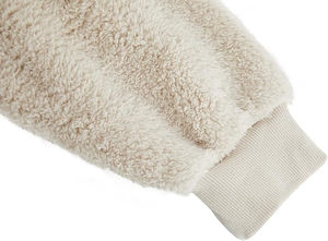 Nouveauté, sweat-shirt à capuche pour homme en molleton sherpa 100% coton, personnalisé, épais, respirant, fourrure, automne, avec poche - Product Image 4