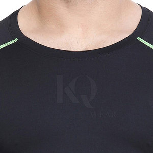 Best Quality Men's Long Sleeve Rash Guard-Spandex/Polyester Lightweight Eco-Friendly Quick Dry Breathable Stylish Custom Logo - Product Image 2