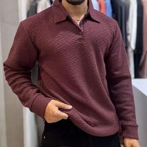 เสื้อโปโลผ้าซาตินแขนยาวแขนยาวแบบเต็มตัวระบายอากาศได้ดี - Product Image 2