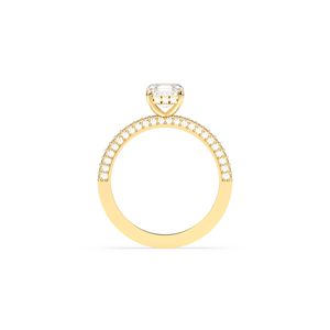 REYES IGI Certifié HPHT CVD Lab Grown Diamond Bague de fiançailles pour les femmes en or massif 14K personnaliser cadeau bijoux pour anniversaire - Product Image 5