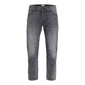 Jeans décontractés à jambe large et droite, très vendus, streetwear, denim extensible, pantalon respirant, lavé, confortable, OEM - Product Image 1