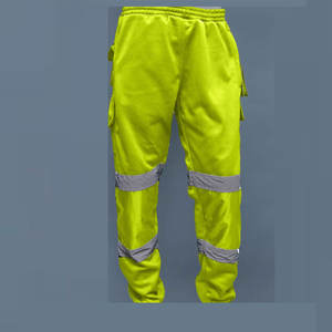 Pantalon de sécurité unisexe haute visibilité, respirant, en polyester, ignifuge, imperméable, de haute qualité, pantalon de travail cargo - Product Image 6