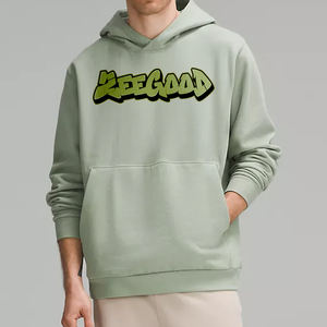 Sudaderas con capucha informales de invierno de mezcla de algodón de alta calidad para hombre, Jersey sólido con capucha, logotipo bordado, nueva sudadera 3D para hombre, Digital - Product Image 2