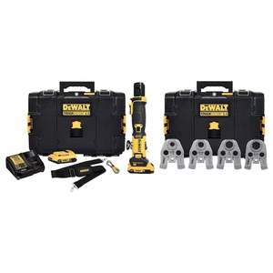 Kit d'outils de pressage compact DeWaltS DCE210D2K 20V Max de qualité supérieure, garantie de 3 ans avec livraison gratuite - Product Image 6