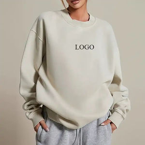 Sweat-shirt pour femme en tissu doux avec impression de logo personnalisée, vente chaude, sweat-shirt d'hiver personnalisé pour l'extérieur - Product Image 3