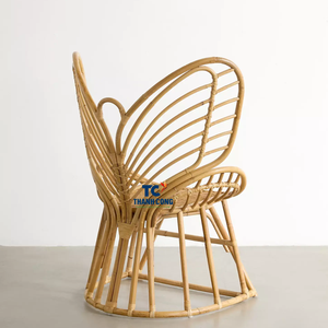 Chaise en rotin papillon fait main naturel de haute qualité fabriquée au Vietnam pour la décoration de la maison salon - Product Image 2
