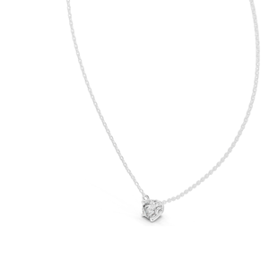 Collier solitaire en diamant CVD créé en laboratoire de 0,85 CT, qualité VVS-VS EF, or 18 carats, or rose, or jaune, or blanc 14 carats - Product Image 6