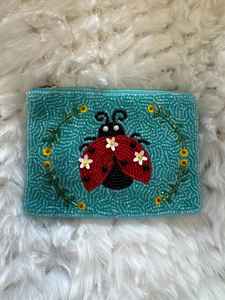 Handmade Beaded Bohemian Purse Embroidery Button Chains Design Customizable Color Lightweight Eco-Friendly Coin Purse for <b>Women</b> - Product Image 5