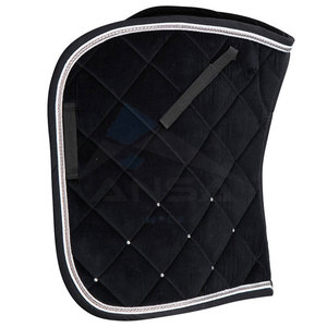 Premium Western Horse Riding Saddle <b>Pad</b> Sheepskin Gel Cotton Foam Lining Polycotton <b>Cushion</b> Wool Felt Optional Leather Durable - Product Image 4