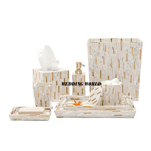 Designer <b>Bathroom</b> <b>Set</b> Customized Finished Wholesale <b>Bathroom</b> Accessories Classic Stylish Wholesale <b>Bathroom</b> <b>Set</b> - Product Image 2