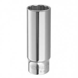 Douilles métriques Facom à longue portée 1/4'' à 12 points, outil à longue portée pour les espaces restreints - Product Image 3