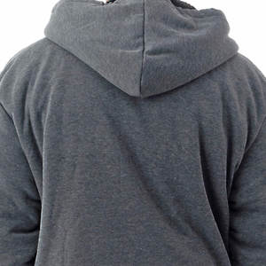 เสื้อกันหนาวมีฮู้ดสำหรับบุรุษบุขนแกะเพื่อความอบอุ่นและความสบาย - Product Image 6