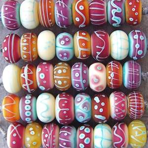 MYRIAD perles en résine en forme de perles pour la fabrication de bijoux perles en résine pour la décoration de vêtements accessoires de garniture matériau en résine pour collier - Product Image 1