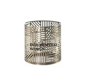 Soporte votivo de vela de Metal de Color negro con diseño de corte más vendido, soporte votivo de tamaño mediano hecho a mano para uso en el hogar, Hotel y Resort - Product Image 4