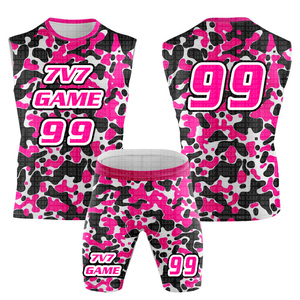 ชุดยูนิฟอร์มฟุตบอลธง7v7สั่งทำขนาด XL จากโรงงาน - Product Image 5