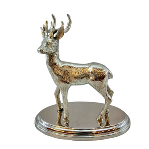 Premium Quality Handmade Metal Reindeer Statue Stylish Modern for Home Office Living Room Decor Birthday Table Decor Statue - Product Image 1