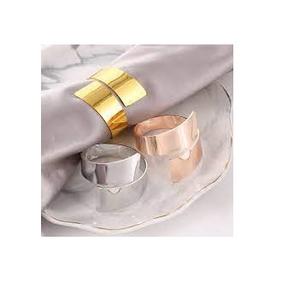 <b>Silver</b> Metal Rhinestone <b>Napkin</b> Holder Unique Style Handmade Wedding Tabletop Decorative <b>Napkin</b> Ring for Restaurant - Product Image 4