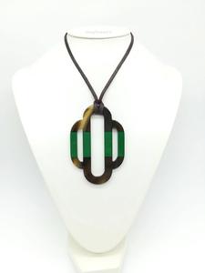 Collar con Colgante de Cuerno de Búfalo, Joyería Tribal Natural y Sostenible para Mujer, Alta Calidad - Product Image 5