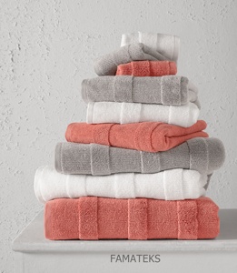 Ensemble de serviettes de bain en coton turc de qualité supérieure, sans torsion, couleur unie, design personnalisé, écologique, textile de maison - Product Image 3