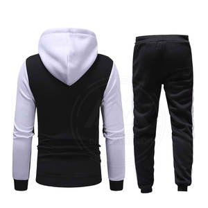 Ensemble de jogging 2 pièces de haute qualité pour hommes nouveauté polaire sport pull survêtement prix de gros pour une utilisation en hiver - Product Image 2