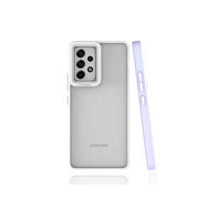 Coque de protection en silicone TPU souple ASMA Mima Premium Lilac pour Samsung Galaxy A53 5G, compatible A34 A24 A22 XS - Product Image 1