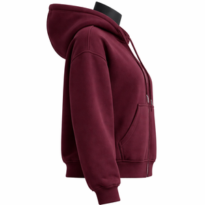 Sudadera con Capucha Personalizada, Gruesa, Unisex, 350 g/m², Lisa, Teñida, Cómoda, Elástica, para Mujer - Product Image 4