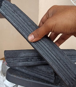 Premium Hardwood Black Charcoal Briquettes | 6H+ Long Burn <b>Smokeless</b> <b>BBQ</b> Fuel with 9000+ Kcal/kg Calorific Value for Restaurant - Product Image 4