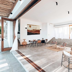 Arte de Pared de Macramé con Diseño de Sol y Montañas para un Regalo Hermoso, Decoración de Pared Elegante y Decoración del Hogar Inspirada en la Naturaleza de la India - Product Image 4