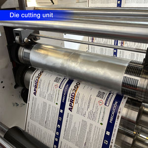 Automatische vierkleuren flexodrukker voor plasticfolie, flexografische drukpers rol tot rol papier flexografische drukmachine - Product Image 5