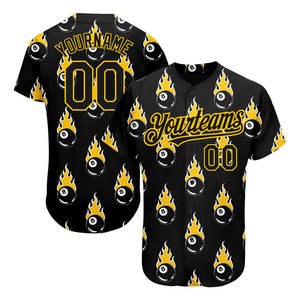 Sublimación personalizada Snooker Billiard Polos Jerseys Camiseta de fútbol de alta calidad Snooker Sublimación Impresión Jersey - Product Image 6