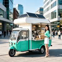 Chariot à shawarma de qualité industrielle avec gril vertical et riz hummus pour les bazars du Moyen-Orient