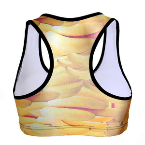 เสื้อกล้ามระบายอากาศกันกระแทกสำหรับผู้หญิงเสื้อกล้ามออกกำลังกายฟิตเนสยิมสปอร์ตบราออกกำลังกายหลังเซ็กซี่ - Product Image 3