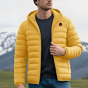Chaqueta Acolchada de Estilo Moderno con Tela Acogedora para Uso Diario y Urbano, Chaqueta de Invierno para la Temporada Fría - Product Image 3