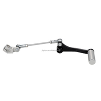Levier de vitesses en aluminium JFG 7075 pour Kawasaki Ninja 300 Ninja 300 2013 2014 2015 2016 2017 Accessoires de modification Pièces