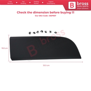 Moulure latérale de porte avant gauche BSP957 808210166R pour Master MK3 Movano B NV400 - Product Image 6