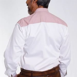 Camisas clásicas con botones para hombre, camisas de algodón de manga corta y larga personalizables para ajustes formales informales y de negocios informales - Product Image 3