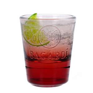 Bacardi แก้วช็อตคลาสสิกชุด6ใบเครื่องล้างจานโลโก้ปรับแต่งได้ปลอดภัยสำหรับวอดก้าสุราไวน์ชาสำหรับบาร์ปาร์ตี้ผับของขวัญ - Product Image 6
