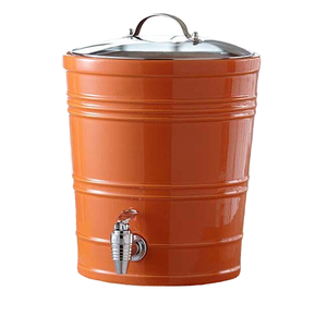 Distributeur de jus galvanisé à revêtement rouge, nouveau Look, distributeur de jus de haute qualité, élégant pour la maison, les Bars, les fêtes, bon marché, quantité minimale de commande - Product Image 2