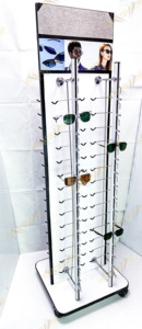 ขาตั้งแสดงแว่นตาโลหะแบบหมุนได้ - Product Image 2